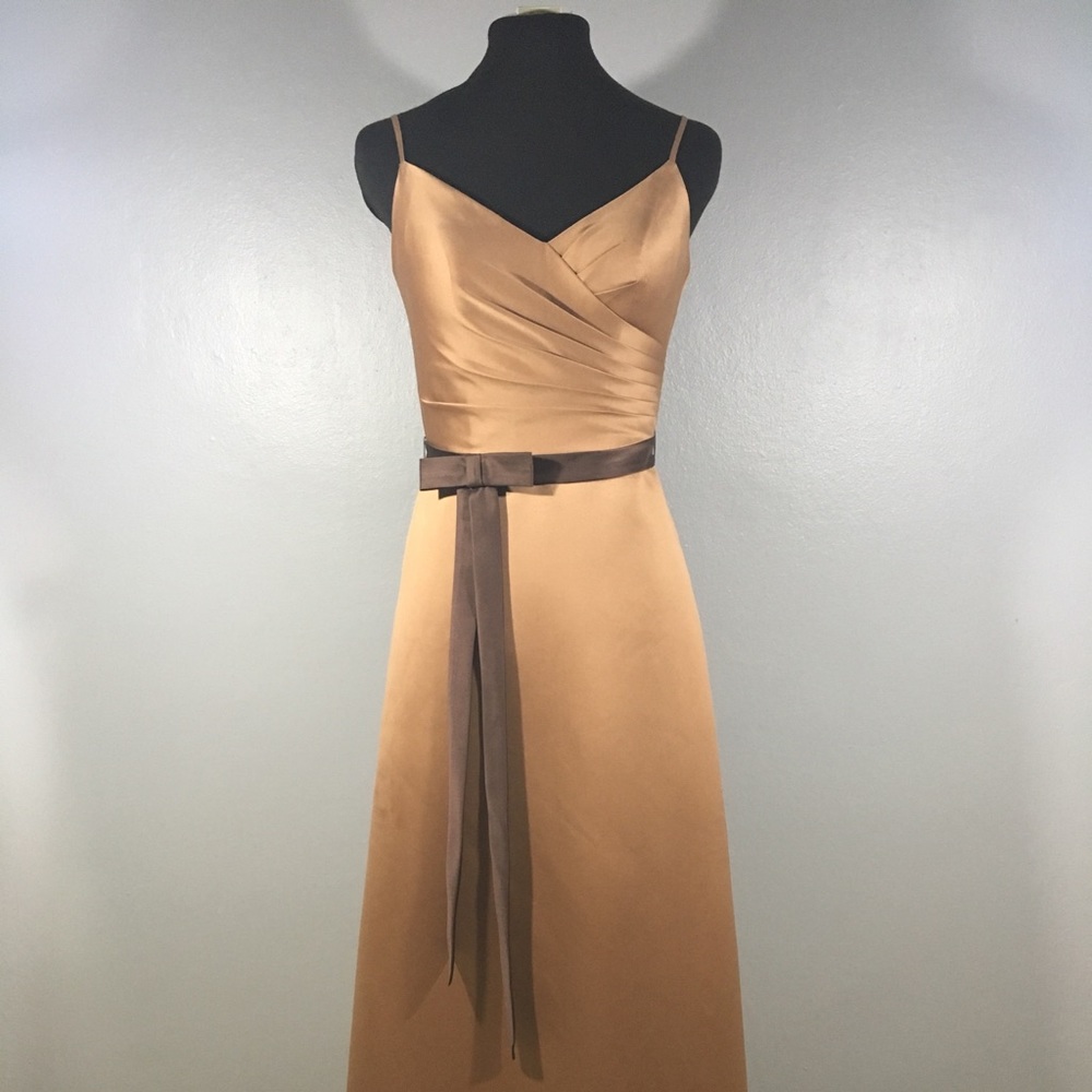 👗 Bridesmaids Party Proms Wedding Dress copper 👗